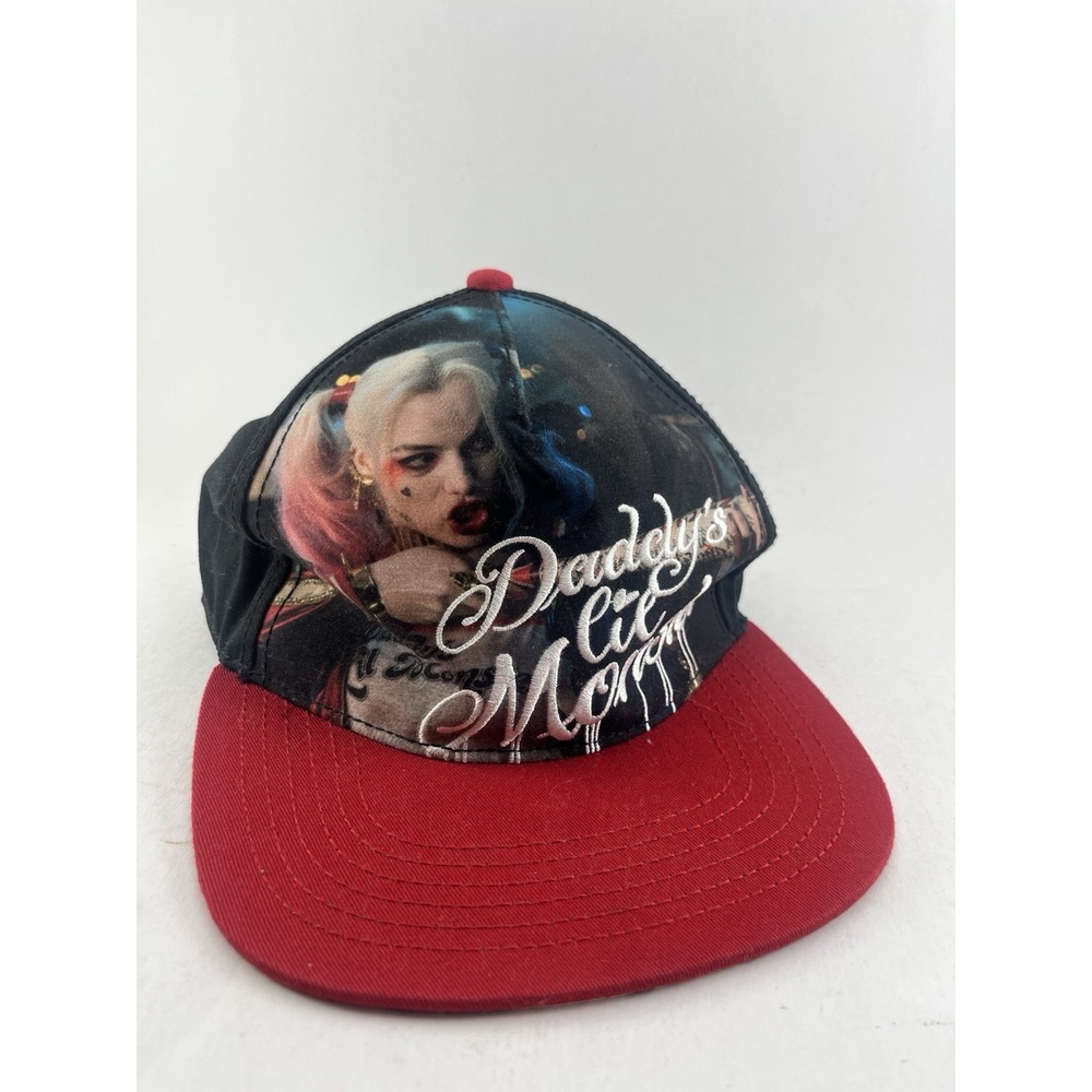Suicide Squad Harley Quinn Deadly's Lie Moron Hat Snapback Cap OSFM